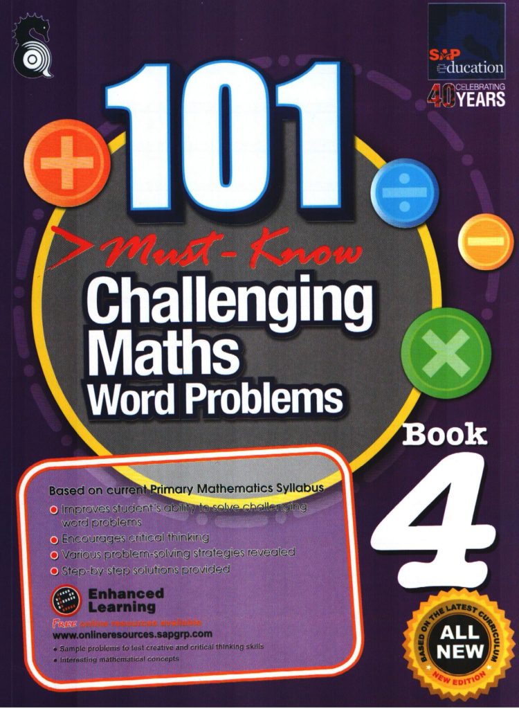 Rich Results on Google's SERP when searching for '101 Challenging Math Word Problems Book 4'