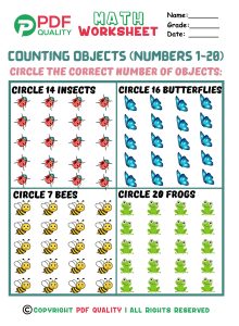 Counting objects(e)